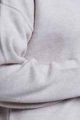 OVERSIZED OATMEAL KNITSET