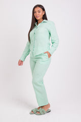 MINT LINEN CO-ORD SET
